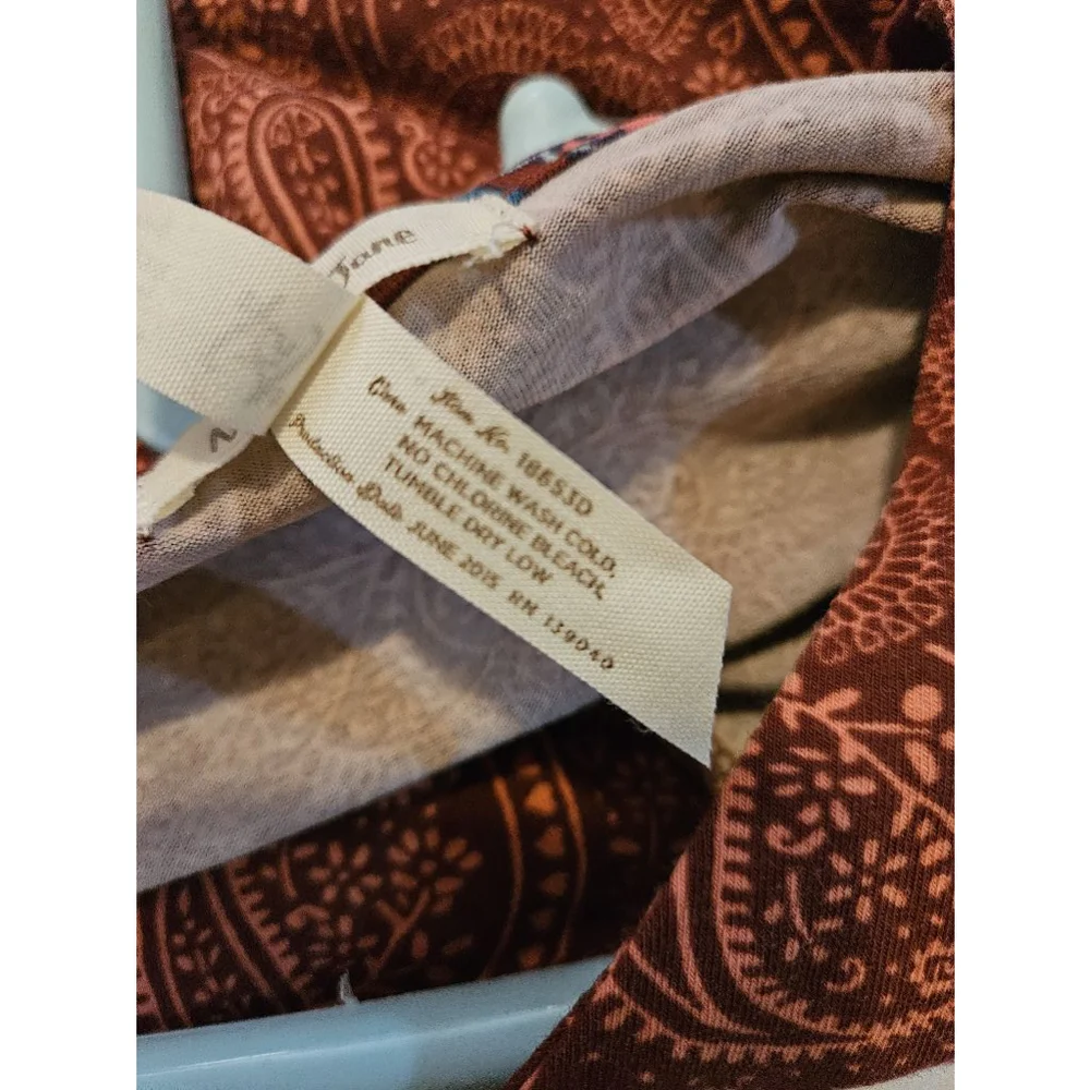 Women's XS Matilda Jane Ariana Paisley Tie Dress